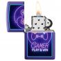 Zippo Purple Matte Play & Win Lighter